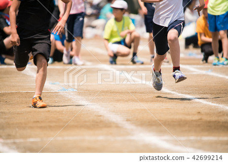 A scuffling athletic meet image A scuffling athletic meet image 42699214