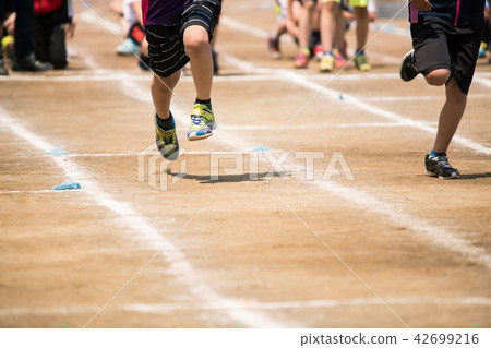 A scuffling athletic meet image 42699216