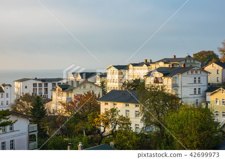 Buildings in Sassnitz on the island Ruegen Buildings in Sassnitz on the island Ruegen 42699973