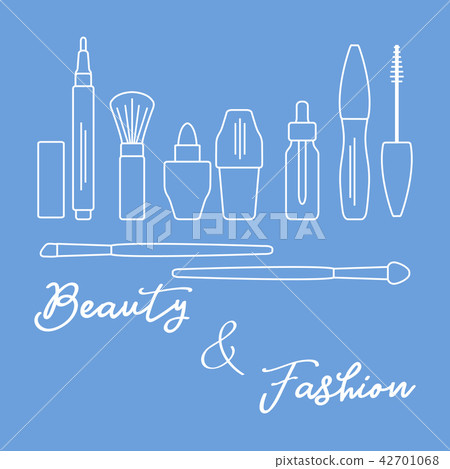 Makeup Decorative cosmetics, cosmetic oil. Makeup Decorative cosmetics, cosmetic oil. 42701068