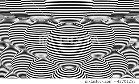 Black and white stripes. Computer generated abstract background, 3D render Black and white stripes. Computer generated abstract background, 3D render 42701255