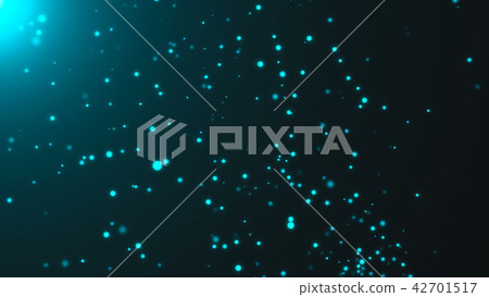 flickering blue particles. Abstract digital backdrop 42701517