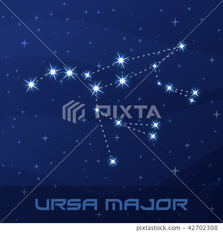 Constellation Ursa Major, Great Bear 42702308