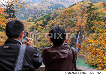 Waterfall in Nasushiobara retrospective in Tochigi ken (November) Waterfall in Nasushiobara retrospective in Tochigi ken (November) 42702656