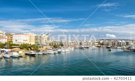 Bay of Zea or Pasalimani in Piraeus, Athens 42703411