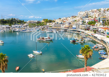 Mikrolimano marina in Piraeus, Athens, Greece 42703412