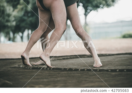 sumo, sumo wrestling, training 42705083
