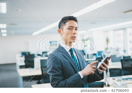 smartphone, sumaho, business man 42706093