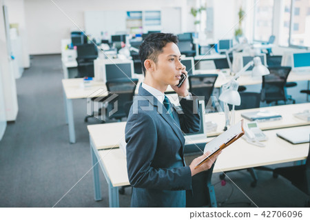 office, offices, smartphone 42706096