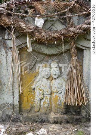 Couple Jizo / Juudo (also called Jizo) Next to the former Nakamura family residence 42706516