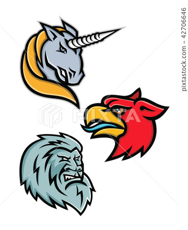Legendary Creatures Sport Mascot Collection Legendary Creatures Sport Mascot Collection 42706646