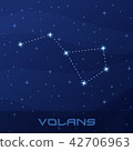 Constellation Volans, Flying Fish night star sky 42706963