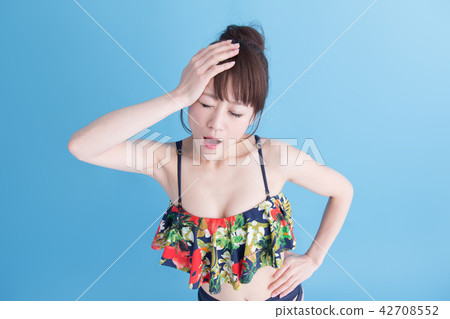 Swimwear ladies · Blue back Swimwear ladies · Blue back 42708552