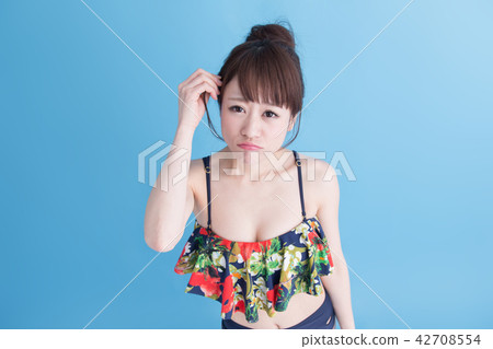 Swimwear ladies · Blue back Swimwear ladies · Blue back 42708554