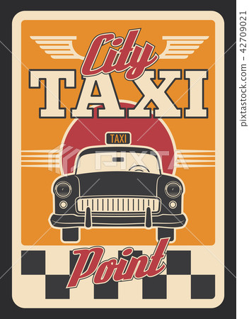 taxi retro