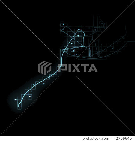 Square, Blue Science Digital Technology, grids Square, Blue Science Digital Technology, grids 42709640