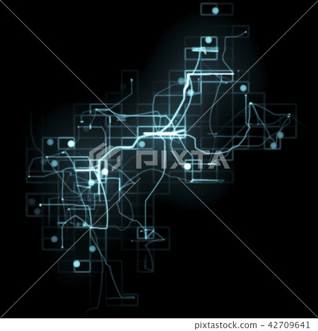 Square, Blue Science Digital Technology, grids Square, Blue Science Digital Technology, grids 42709641