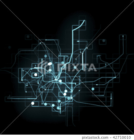 Square, Blue Science Digital Technology Background Square, Blue Science Digital Technology Background 42710010