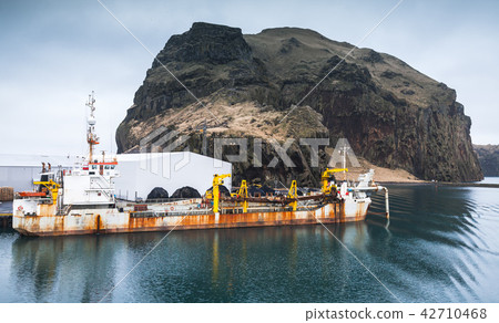 Old industrial ship, Iceland 42710468