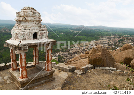 Arieal view, Hampi from east side of Matanga Hill Arieal view, Hampi from east side of Matanga Hill 42711419