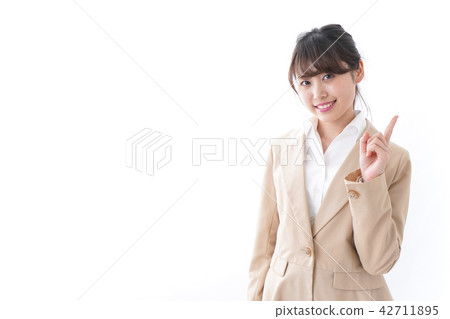 Businesswoman advising Businesswoman advising 42711895