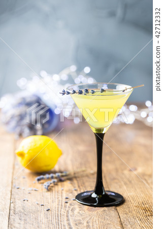 Italian lemon liqueur limoncello 42712332