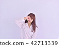 Waking up woman 42713339