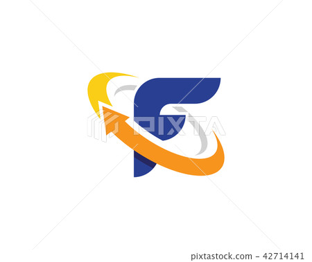 F Letter Logo Template vector icon 42714141