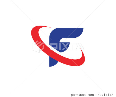 F Letter Logo Template vector icon 42714142