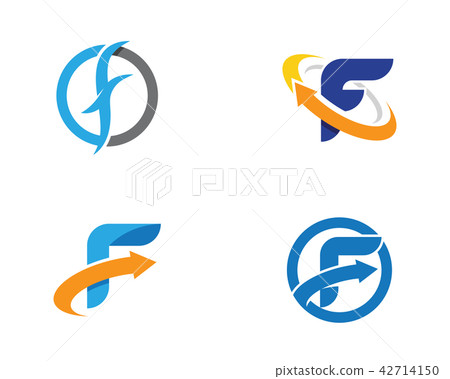 F Letter Logo Template vector icon 42714150
