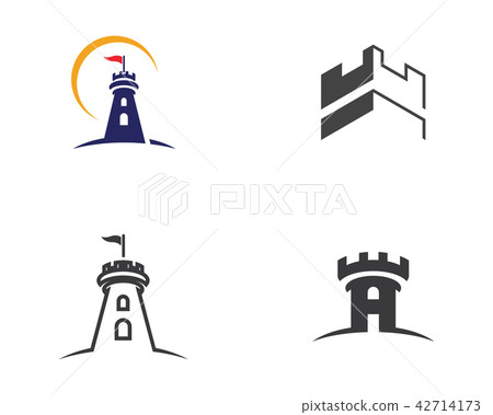 Castle vector illustration icon 42714173
