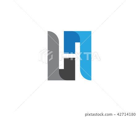H Letter Logo Template Design 42714180