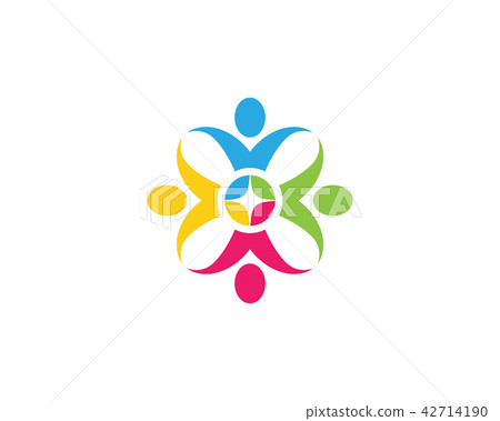 Community, network and social icon Community, network and social icon 42714190