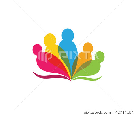 Community, network and social icon Community, network and social icon 42714194