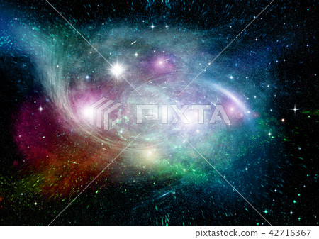 galaxy in a free space 42716367