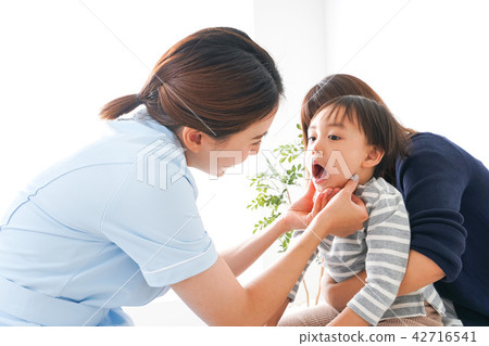 牙醫和孩子 42716541