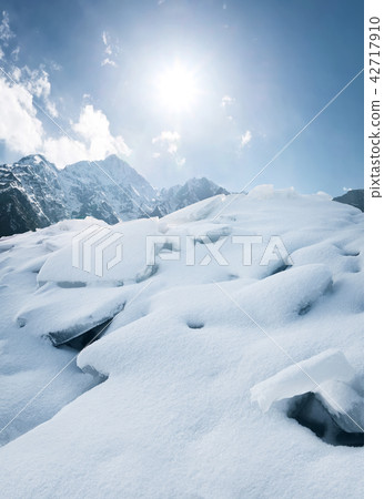 High mountain range. High mountain range. 42717910