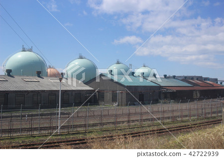 view of train window from Sapporo to Hakodate 42722939