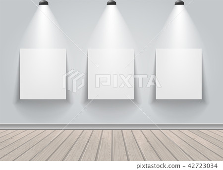 Gallery exhibition interior. 42723034