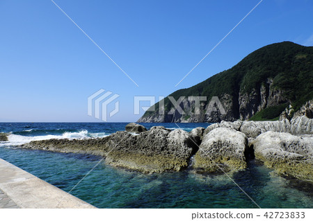 Shutoku半島在夏天Hidenori在晴朗的天氣 42723833