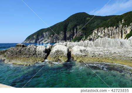 Shutoku半島在夏天Hidenori在晴朗的天氣 42723835