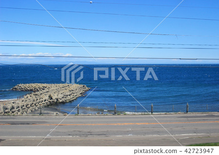 view of train window from Sapporo to Hakodate 42723947
