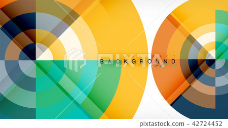Vector circle abstract background Vector circle abstract background 42724452