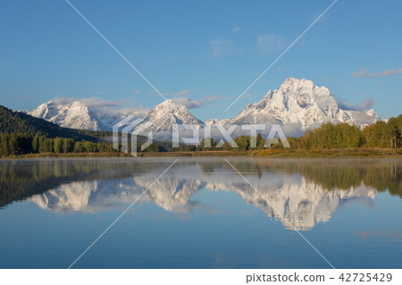 Scenic Teton Landscape Reflection 42725429