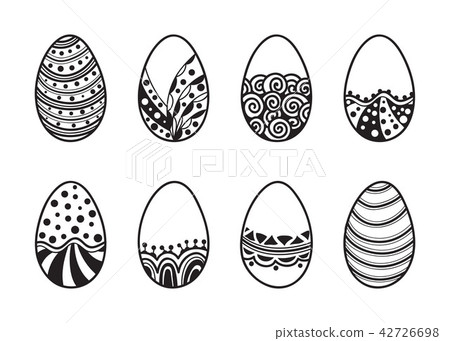 Easter egg design element Easter egg design element 42726698