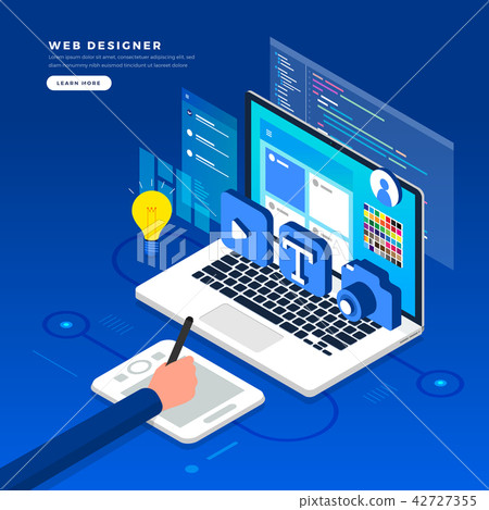 Vector illustrations modern flat design concept - Stock Illustration ...
