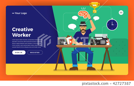 Vector illustrations modern flat design concept - Stock Illustration ...