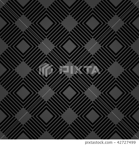 Geometric abstract vector pattern. Geometric modern dark ornament Geometric abstract vector pattern. Geometric modern dark ornament 42727499