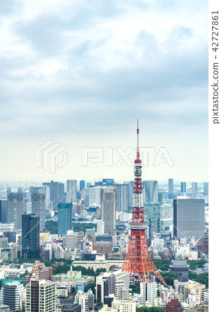 Tokyo Tower, skyline, japan, sky, city, business Tokyo Tower, skyline, japan, sky, city, business 42727861