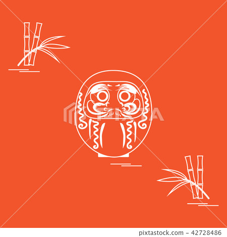 Daruma - Japanese traditional doll roly-poly Daruma - Japanese traditional doll roly-poly 42728486